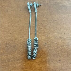 Pianegonda Elegant Silver Drop Earrings